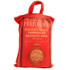 President Golden Sella Parboiled Rice 10kg